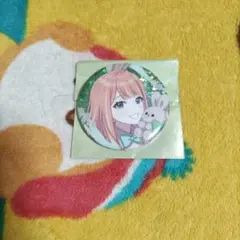【紫雲 清夏】学マス GIGO LadyRabbit 特典 ホログラム 缶バッジ