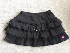 ホットビスケッツ　スカート　100 黒ブラック
