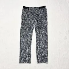 美品 ニューバランスゴルフ ストレッチパンツ ゼブラ柄 7 3L
