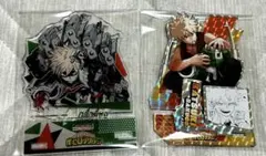 僕のヒーローアカデミア 爆豪勝己 アクリルスタンド 缶バッジ
