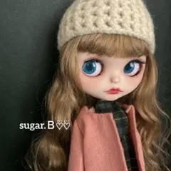 アイシードールカスタム❤︎ミルクティーベージュ❤︎ アイシードール ミディ 可動ボディ 1/8ドール カスタムドール