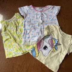 半袖 Tシャツ 女の子 3枚セット 110cm