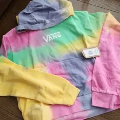 新品タグ付き　VANS タイダイ柄パーカー