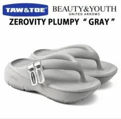 <TAW&TOE>ZEROVITY PLUMPY グレー/リカバリーサンダルのサムネイル
