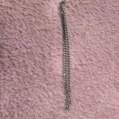 シルバー ステンレス ウォレットチェーン