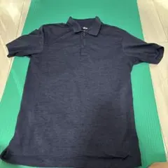 【UNIQLO】ダークブルー ポロシャツ