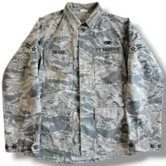 美品 USAF ABU タイガーカモ ミリタリージャケット 実物 M-R
