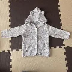 gapbaby カーディガン　18-24m くまさんパーカー