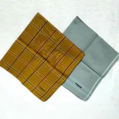 未使用★renoma ハンカチ 2枚セット　45×45cm