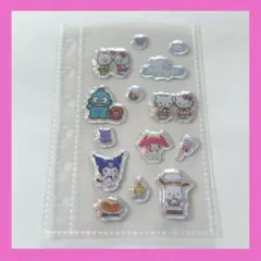 【正規品】ぷっくりシール　サンリオ