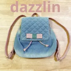 ♪dazzlin デニム キルティング リュックのサムネイル