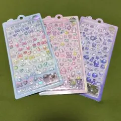 ボンボンドロップシールセット 3枚