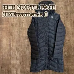 ノースフェイス THE NORTH FACE ロングダウンジャケット S 黒