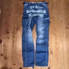 【美品】y2k グランジ 00s 平成 BLUEMOONBLUE デニムのサムネイル
