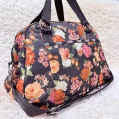 希少 LeSportsac レスポートサック 花柄 2way ボストン バッグのサムネイル