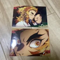 鬼滅の刃 ステッカー BIGシール 煉獄杏寿郎 竈門炭治郎