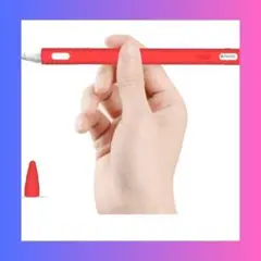 Apple Pencil ケース コンパチブル iPad Pro ペンケース 赤