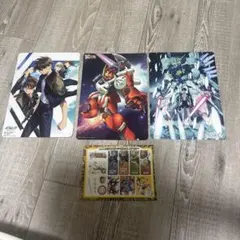 ガンダム　B5ビジュアルボードセット