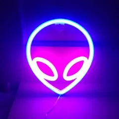 LED ネオンライト 【 エイリアン 】