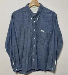 CANTON OVERALLS シャンブレーシャツ 日本製 ワークシャツ