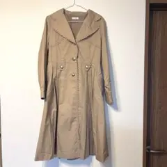 axes femme ベージュトレンチコート 平成 姫系