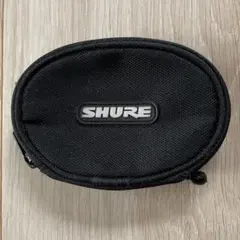 SHURE イヤホンケース 黒 楕円形のサムネイル