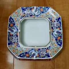 有田焼　灰皿　秀峰　大　梅　鳥 美品❗️有田焼 秀峰 大型 金彩 鳳凰 松竹梅 灰皿 直径約26センチ