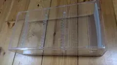 無印良品　透明アクリル アクセサリーケース