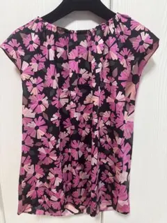 kate spade 花柄 半袖ブラウス