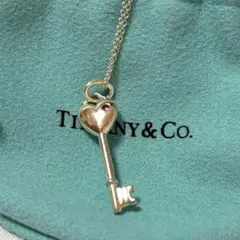 Tiffany & Co. ハート型 鍵 キーネックレス