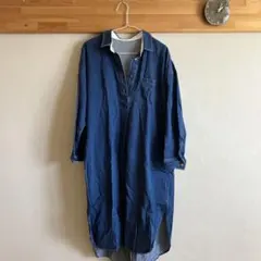 ONIGIRIデニムシャツワンピースのサムネイル