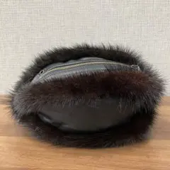 黒 スエード レザー リュック ※色褪せ、革ヒビ、型崩れあり グッチ