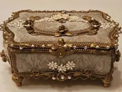 ヴィンテージスタイル ジュエリーボックス 小物入れ