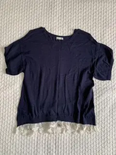 ニット　トップス　earth music&ecology