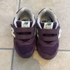 new balance 313 パープルスニーカー
