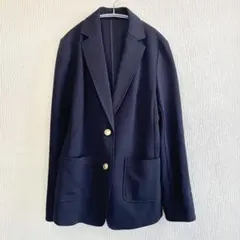 新品未使用 紺ブレ ジャケット ネイビーM 金ボタン テーラードジャケット