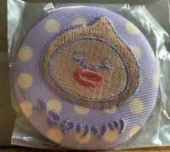 こびとづかん　刺繍缶バッチ