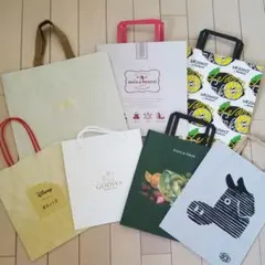 ショップ袋 お菓子ブランド 紙袋 まとめ売り