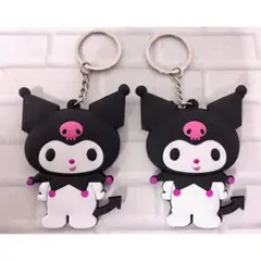 サンリオ クロミ 両面デザイン キーホルダー ２個セット お洒落なデザイン ☆★