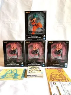 MATCH MAKERS 悟空・ロゼ ゴクウブラック 4体 最新 一番くじ付き