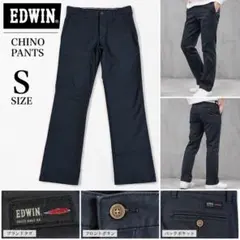 EDWIN エドウィン JERSEYS ジャージーズ チノパン S ネイビー