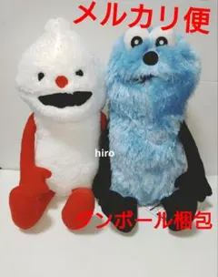 パペットスンスン おすわりBIGぬいぐるみ スンスン ノンノン 2点