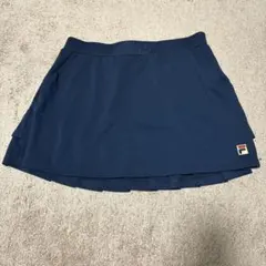 美品】FILA テニススコート ネイビー Mサイズ - メルカリ