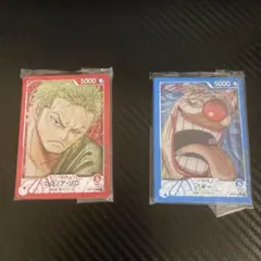 一番くじONEPIECE CARDGAME G賞 ゾロ　バギー