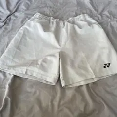 ヨネックス ホワイト ショートパンツ