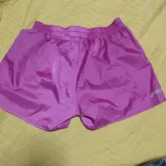 asics ピンク ランニングショーツ M