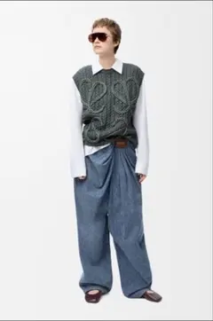 Loewe ロエベ　25SS ドレープ ジーンズ（デニム） Loewe ロエベ 25SS ドレープ ジーンズ（デニム） - メルカリ