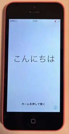 Apple iPhone 5c ピンク