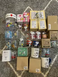 スヌーピー 飲料用グラスセット 複数