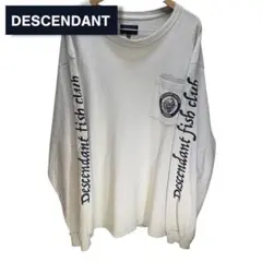 ディセンダント　FISH CLUB CREW NECK LS ロンT サイズ2のサムネイル